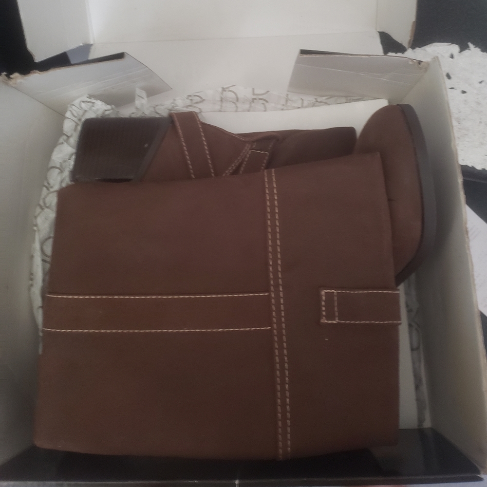 Brown boots